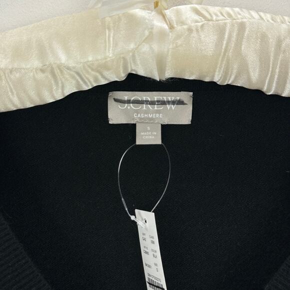 J. Crew Black V-Neck Sweater - Picture 7 of 12
